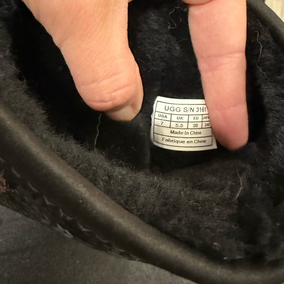 UGG Black Sequin Winter Boots - Picture 4 of 4